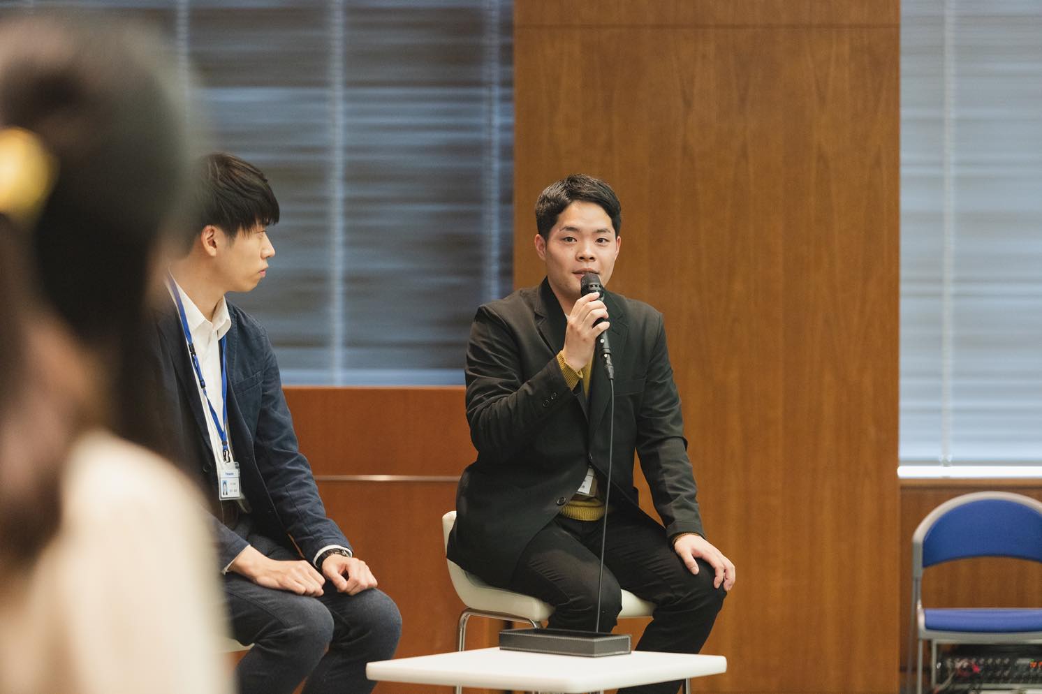 新入社員の写真