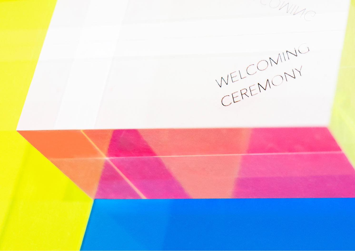 WELCOMING CEREMONY