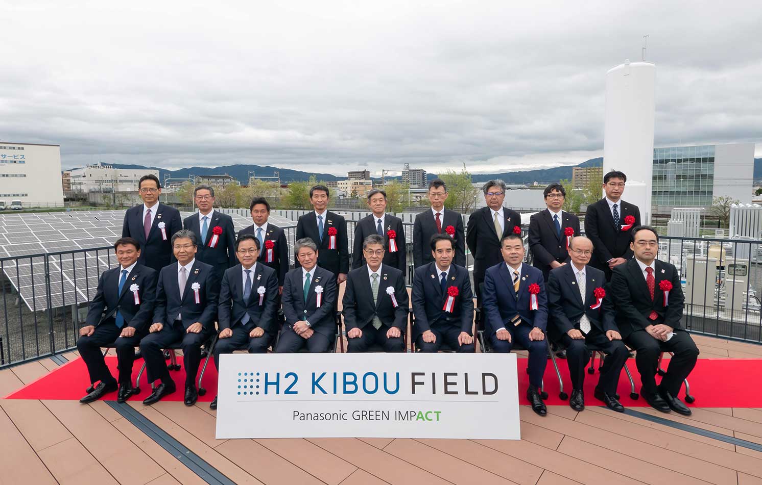 H2 KIBOU FIELD 開所式の写真 | Make New Magazine「未来の定番」をつくるために、パナソニックのリアルな姿を伝えるメディア