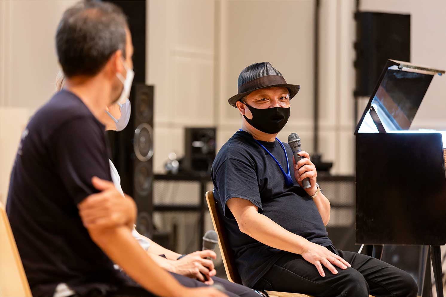 アナログレコードの人気再燃について話す上松泰直氏 | Make New Magazine「未来の定番」をつくるために、パナソニックのリアルな姿を伝えるメディア