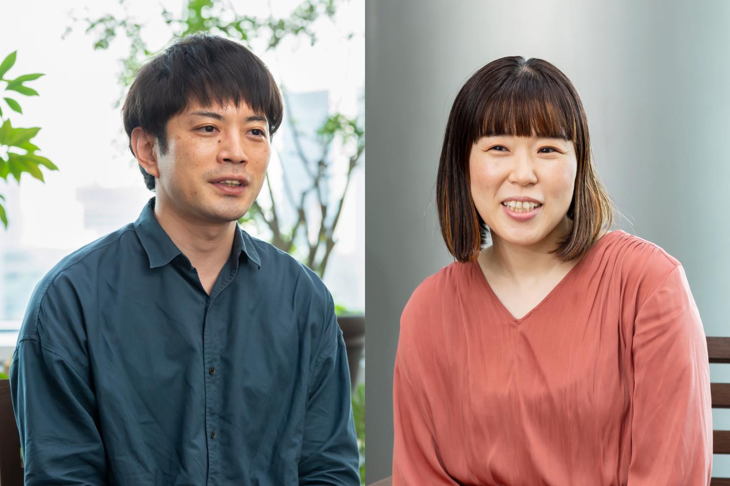 「2039ビジョンプロジェクト」プロジェクトリーダー足立さん、プロジェクトメンバー豊島さん | Make New Magazine「未来の定番」をつくるために、パナソニックのリアルな姿を伝えるメディア
